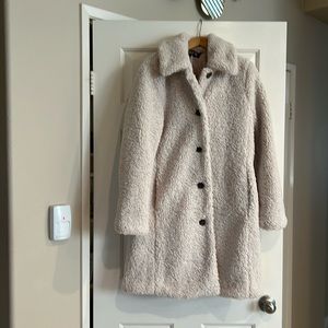 J Crew Teddy Sherpa Coat. Size S